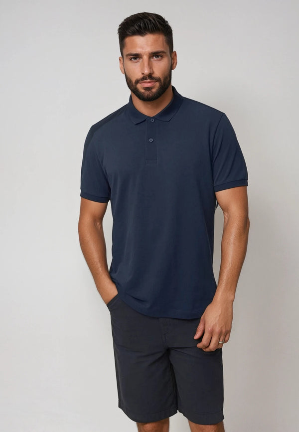 COASTER | Sustainable, light men's polo-shirt with a slim fit