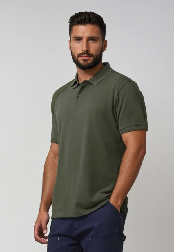 COASTER | Sustainable, light men's polo-shirt with a slim fit