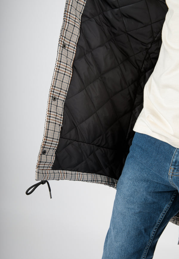 PADDY | Nachhaltiger Unisex Tweed Parker aus 100% recyceltem Polyester
