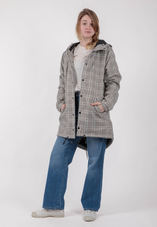 PADDY | Nachhaltiger Unisex Tweed Parker aus 100% recyceltem Polyester