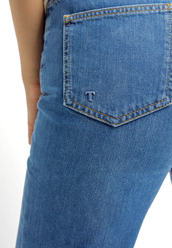 DALIA | Sustainable wide leg women's jeans made from 100% organic denim