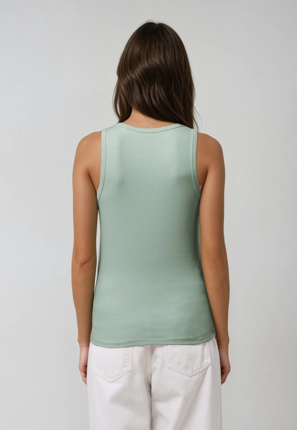 AVA | Nachhaltiges enganliegendes Damen Tanktop aus 100% Bio-Baumwolle