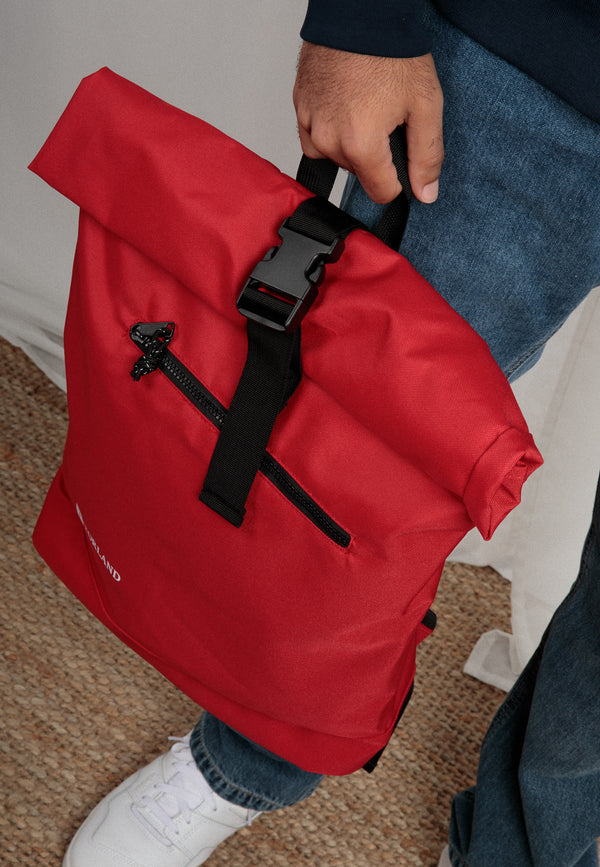 BACKPACK ROLL-TOP | Sustainable backpack made from 100% recycled polyester