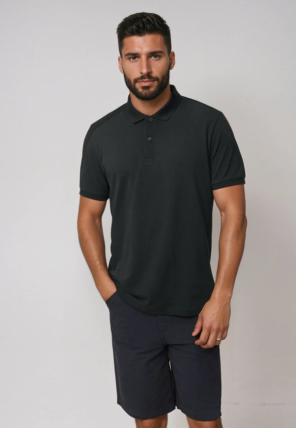 COASTER | Sustainable, light men's polo-shirt with a slim fit