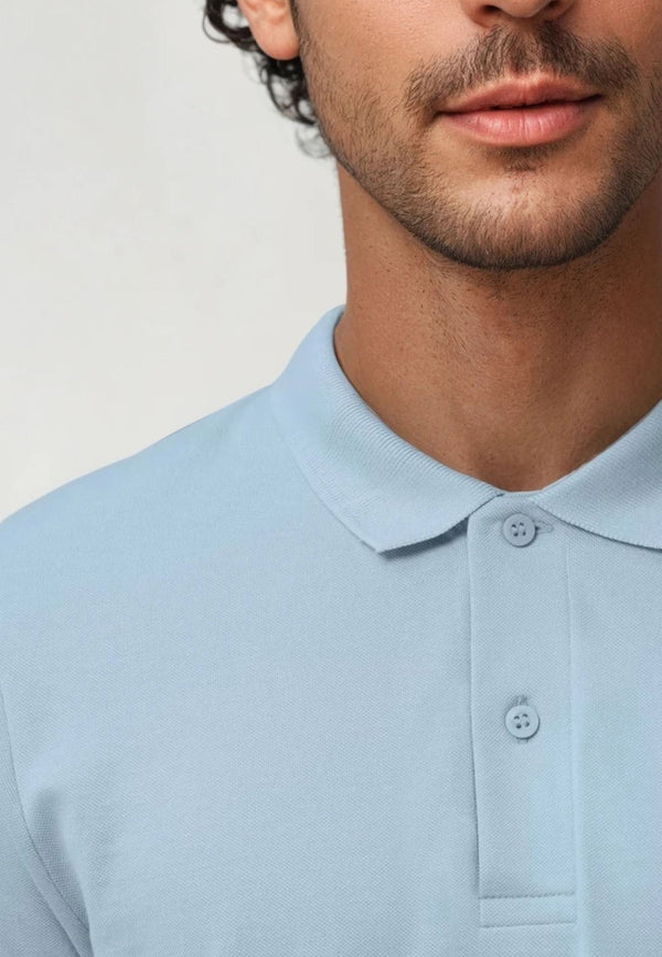 COASTER | Sustainable, light men's polo-shirt with a slim fit