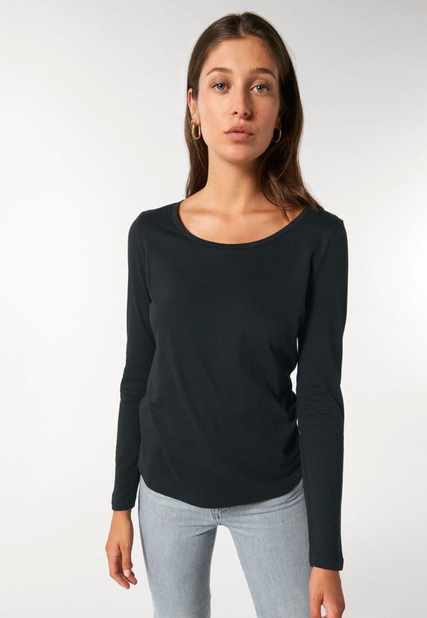 LANIA | Nachhaltiges Longsleeve für Damen aus 100% Bio-Baumwolle
