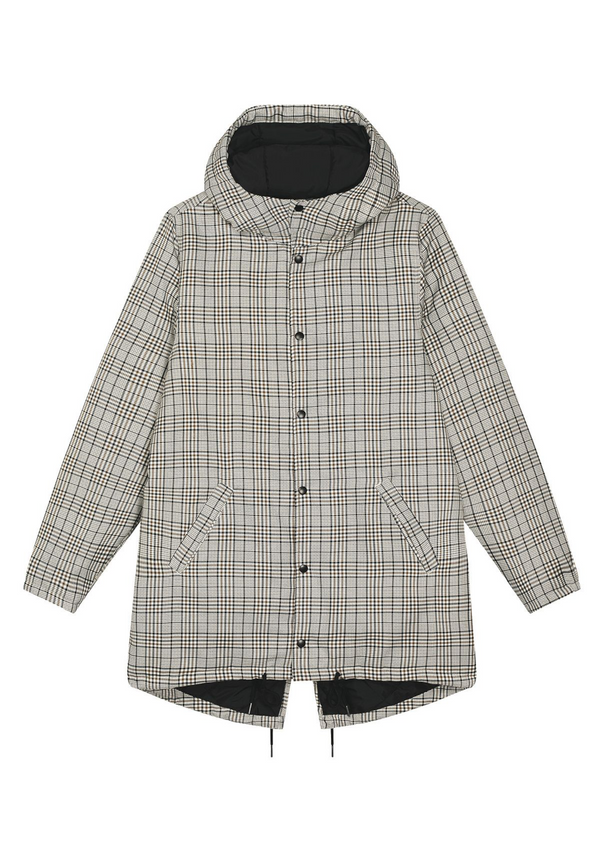 PADDY | Nachhaltiger Unisex Tweed Parker aus 100% recyceltem Polyester