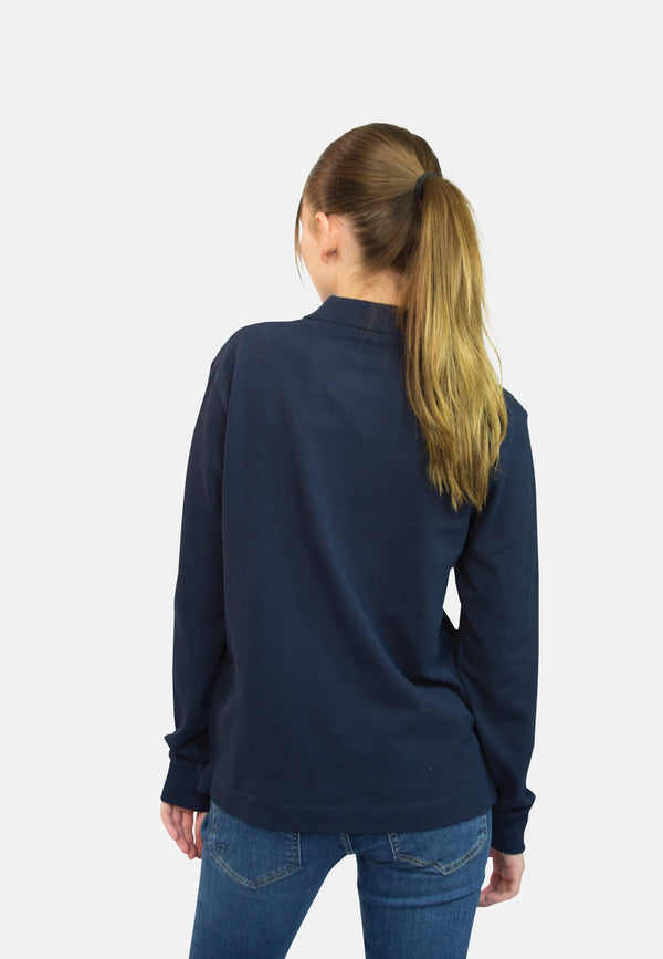 PREPSTER | Nachhaltiges Unisex Polo-Langarmshirt aus 100% Bio-Baumwolle