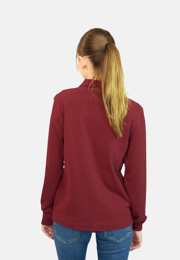 PREPSTER | Nachhaltiges Unisex Polo-Langarmshirt aus 100% Bio-Baumwolle