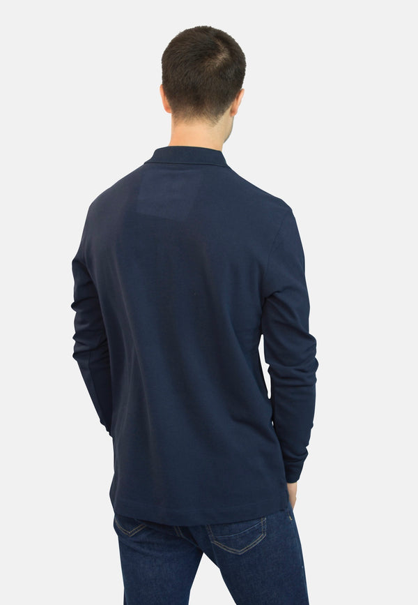 PREPSTER | Nachhaltiges Unisex Polo-Langarmshirt aus 100% Bio-Baumwolle