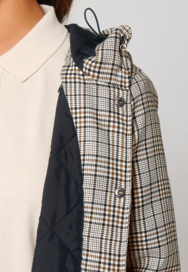 PADDY | Nachhaltiger Unisex Tweed Parker aus 100% recyceltem Polyester
