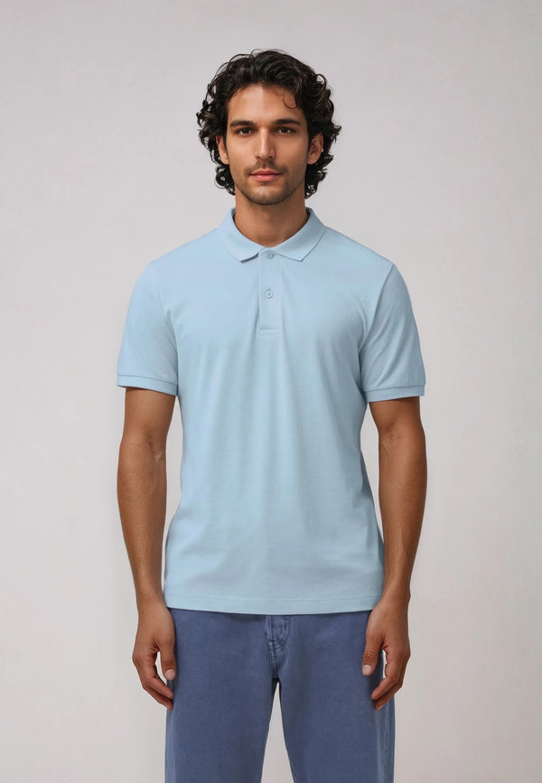 COASTER | Sustainable, light men's polo-shirt with a slim fit