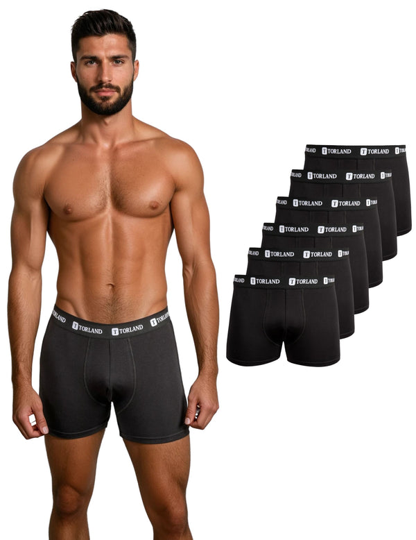 BORIS | Nachhaltige Herren Boxershorts aus Bio-Baumwolle 6er Pack