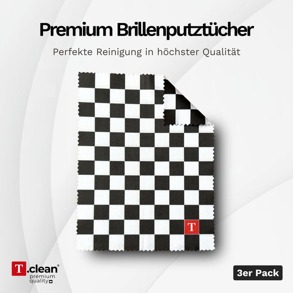 Brillenputztücher 3er Pack von T.clean