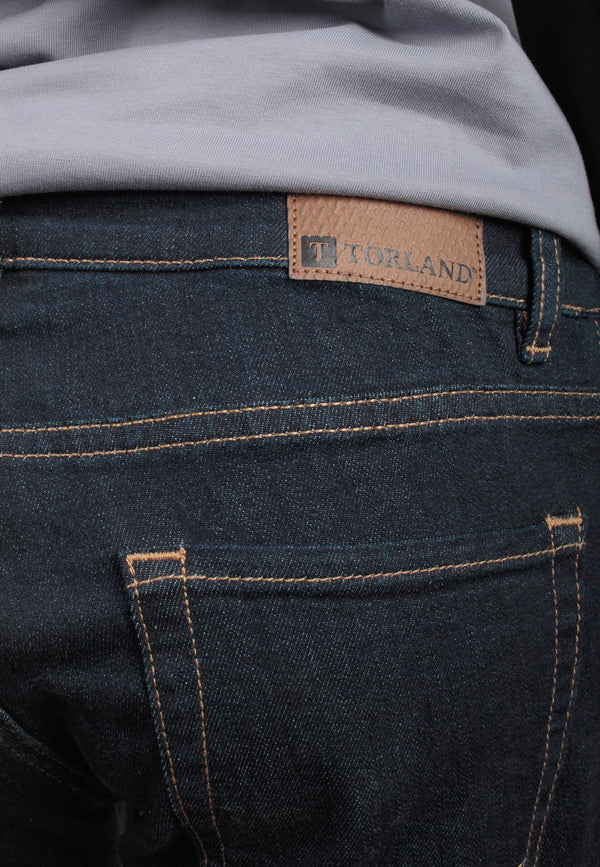JOAN | Sustainable straight fit women's jeans made from organic denim in mid indigo 
