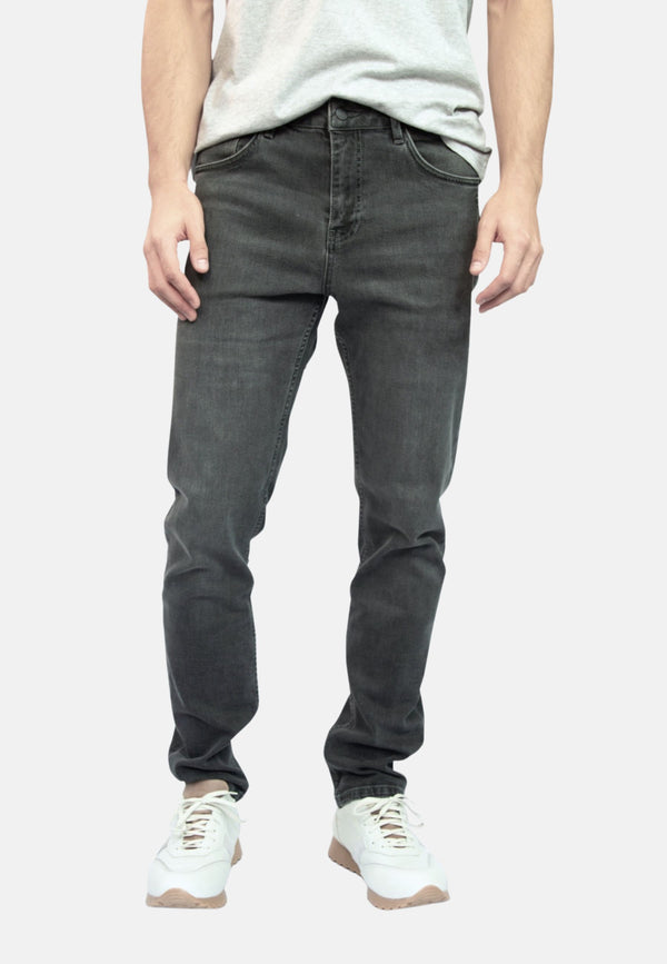 BENNY | Sustainable slim fit men's jeans made of organic cotton in grey (2023 collection)