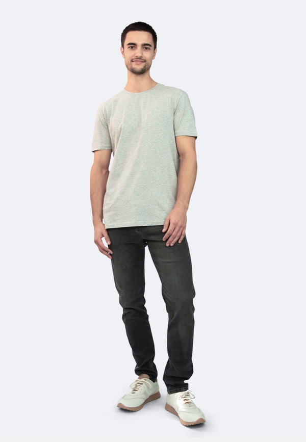 BENNY | Sustainable slim fit men's jeans made of organic cotton in grey (2023 collection)