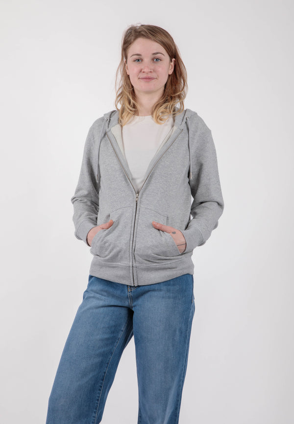 CONNECTOR | Klassischer Zip-Hoodie aus Bio-Baumwolle