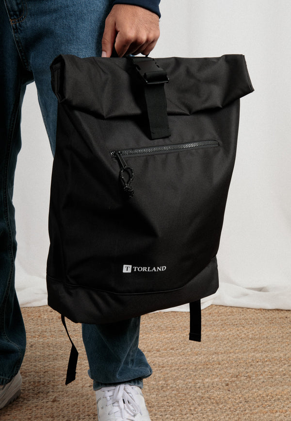 BACKPACK ROLL-TOP | Sustainable backpack made from 100% recycled polyester 