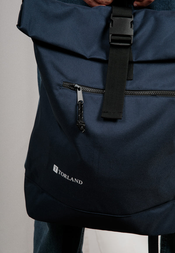 BACKPACK ROLL-TOP | Sustainable backpack made from 100% recycled polyester 