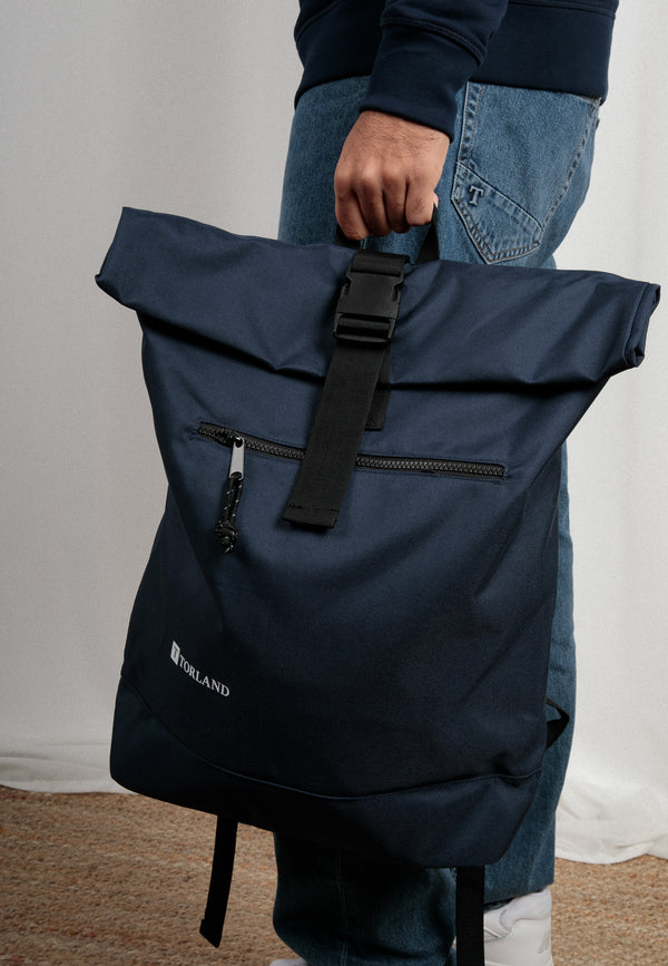 BACKPACK ROLL-TOP | Sustainable backpack made from 100% recycled polyester 