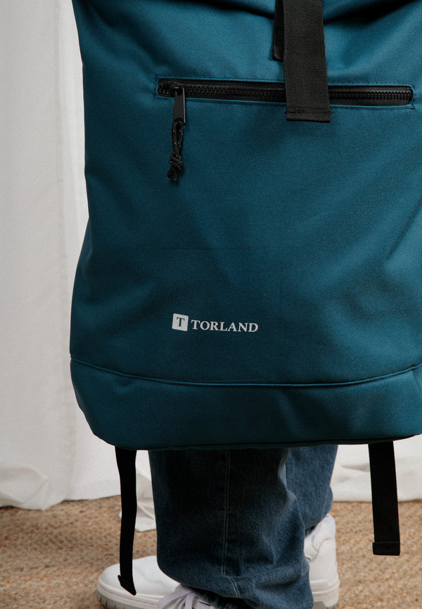 BACKPACK ROLL-TOP | Sustainable backpack made from 100% recycled polyester 