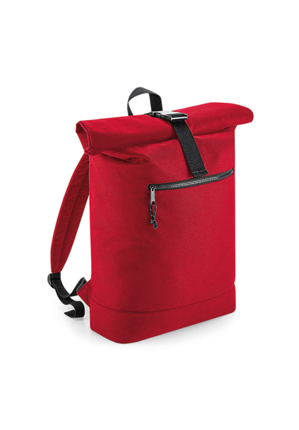 BACKPACK ROLL-TOP | Sustainable backpack made from 100% recycled polyester 