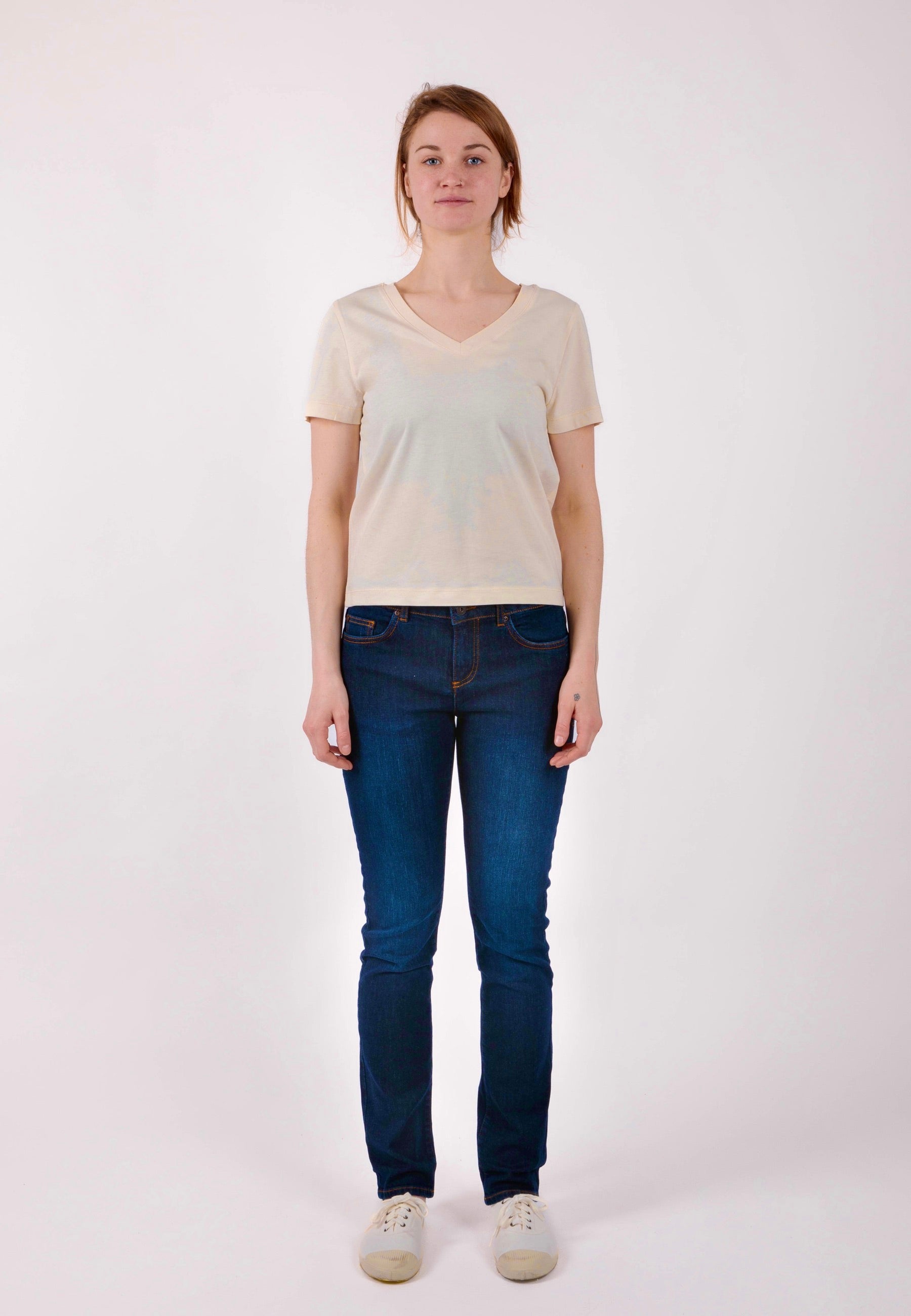 ISLA | Nachhaltiges Damen V-Shirt aus 100% Bio-Baumwolle