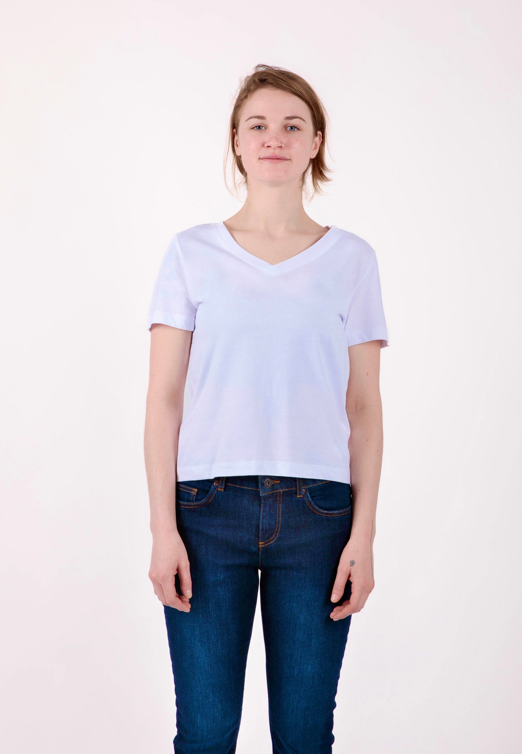 ISLA | Nachhaltiges Damen V-Shirt aus 100% Bio-Baumwolle
