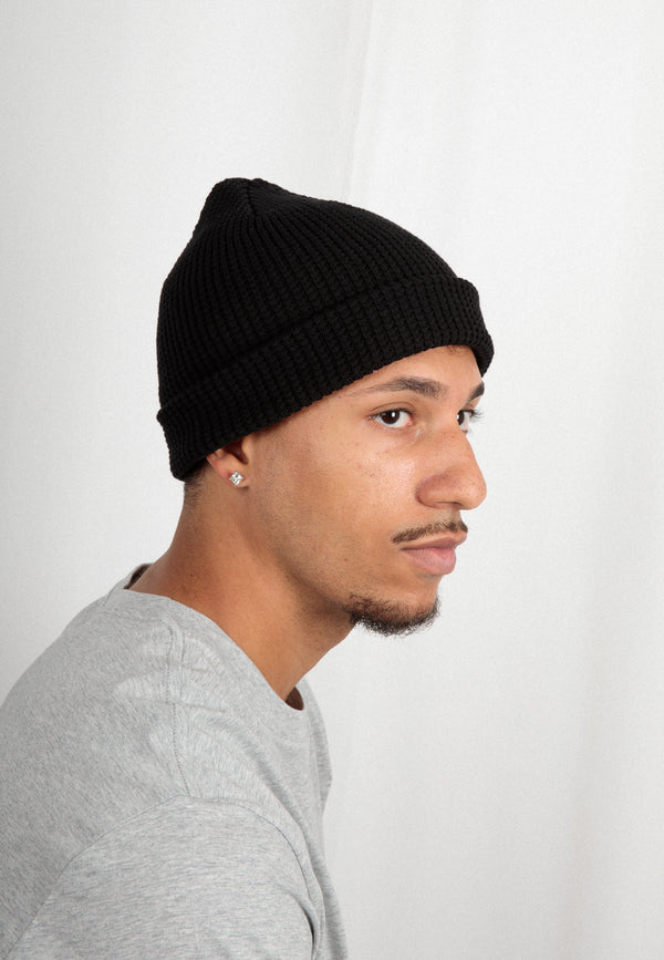 WAFFY | Nachhaltige Unisex Beanie mit Waffelstrick