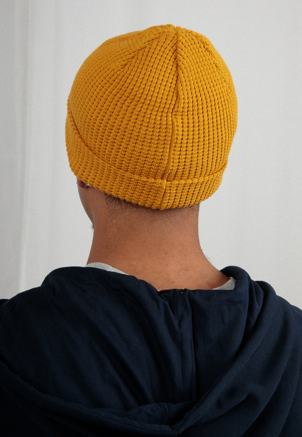 WAFFY | Nachhaltige Unisex Beanie mit Waffelstrick