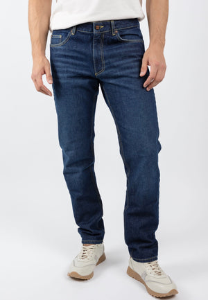 Straight Fit - Dark Indigo Herren-Jeans 