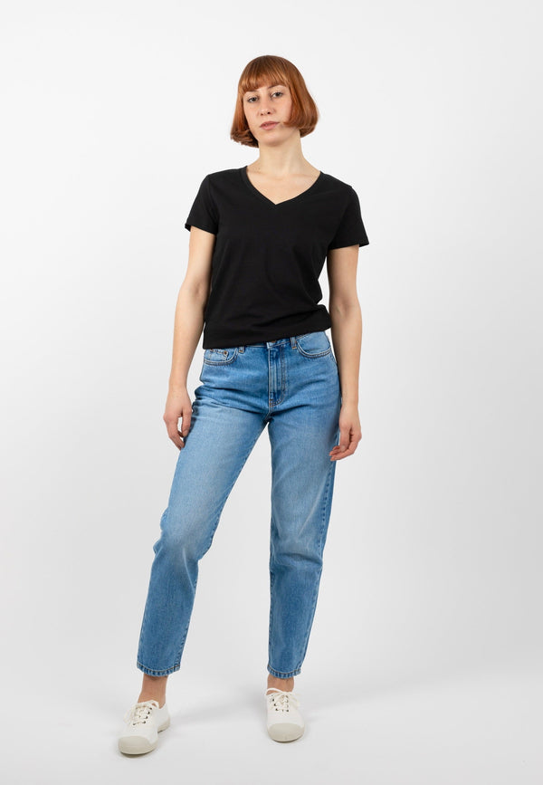 Mom Style – hellblaue Damenjeans "MARIA" - TORLAND