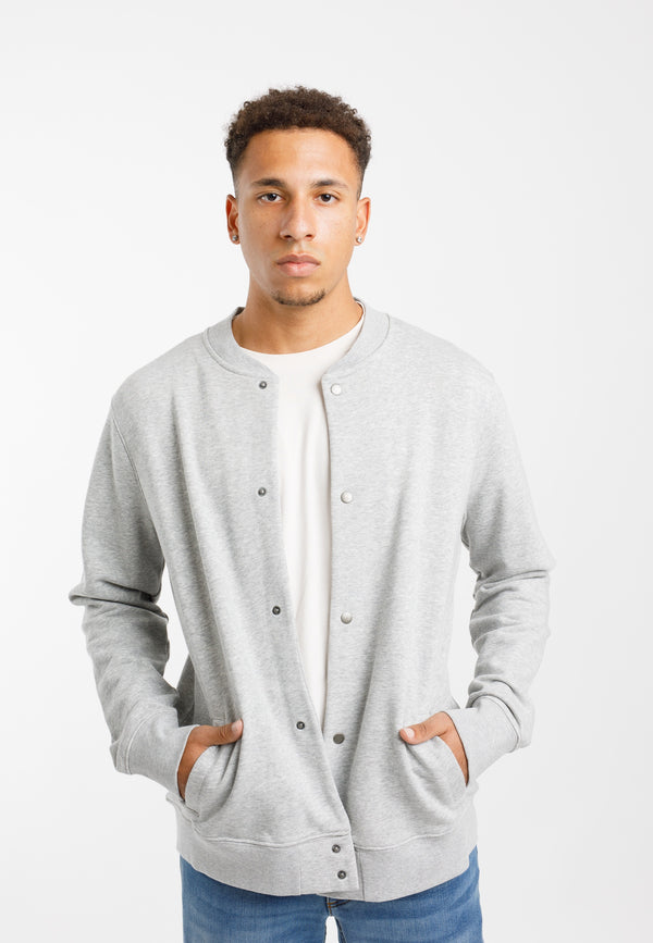 BOUNDERS | Organic cotton sweatshirt bomber jacket