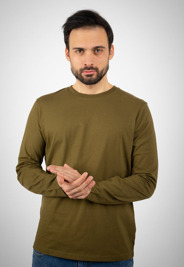 SHUFFLER | Sustainable men's long sleeve made from 100% organic cotton 