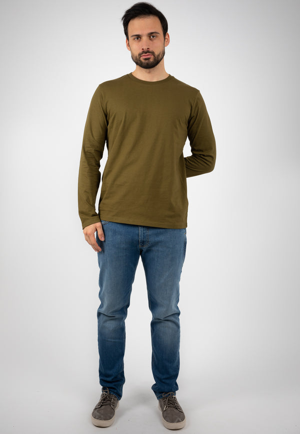 SHUFFLER | Sustainable men's long sleeve made from 100% organic cotton 