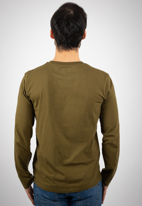 SHUFFLER | Sustainable men's long sleeve made from 100% organic cotton 