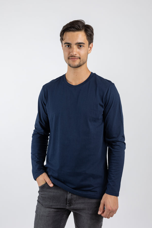 SHUFFLER | Sustainable men's long sleeve made from 100% organic cotton 