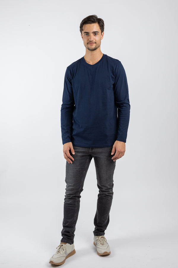 SHUFFLER | Sustainable men's long sleeve made from 100% organic cotton 