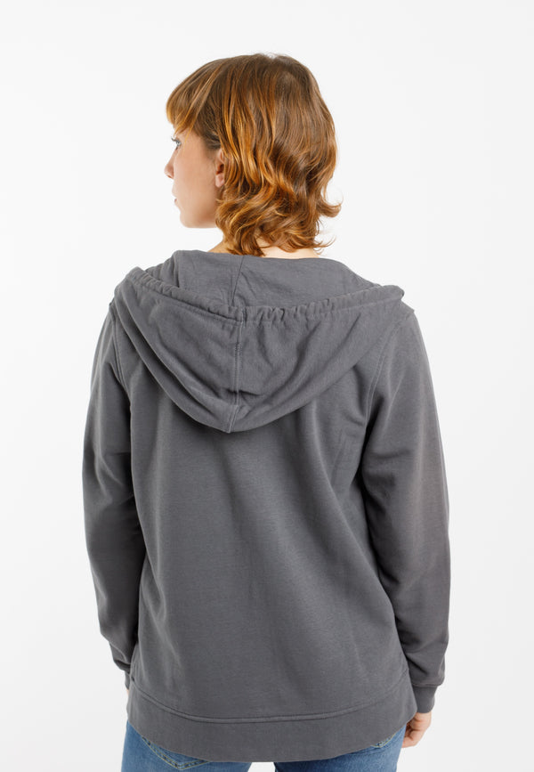 ZITA | Sustainable women's zip hoodie made from organic cotton 