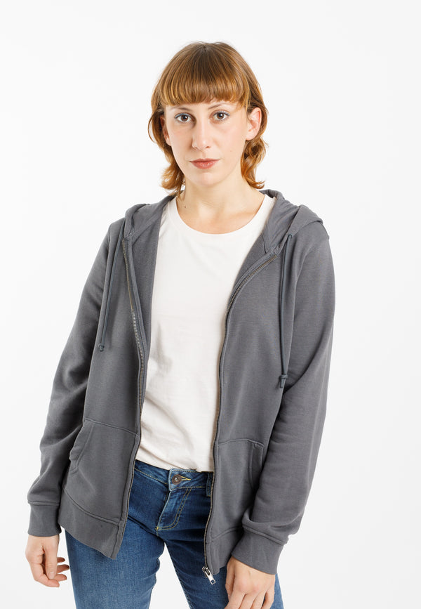 ZITA | Sustainable women's zip hoodie made from organic cotton 