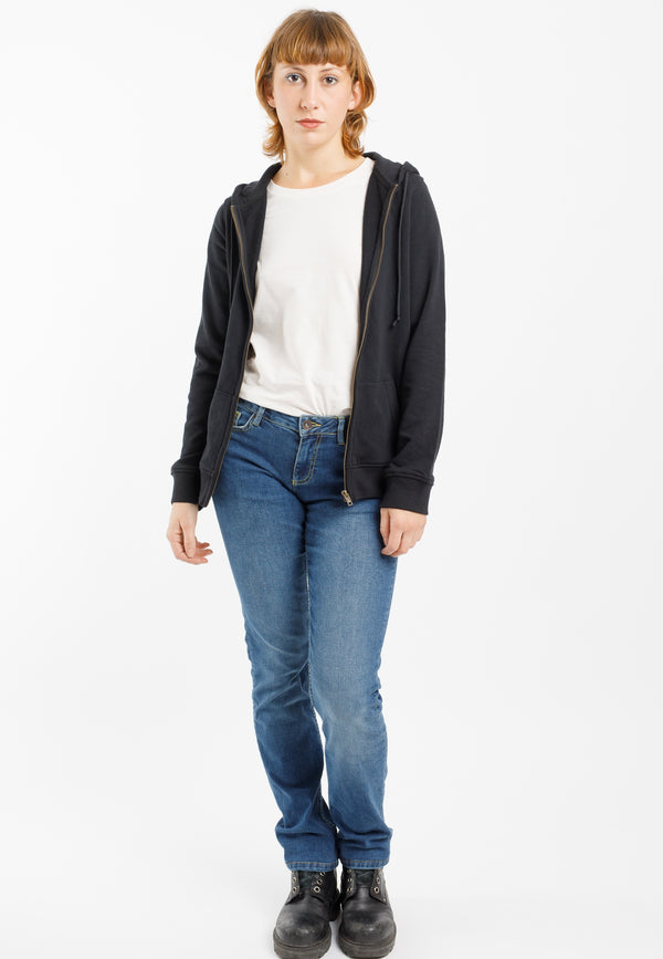 ZITA | Sustainable women's zip hoodie made from organic cotton 