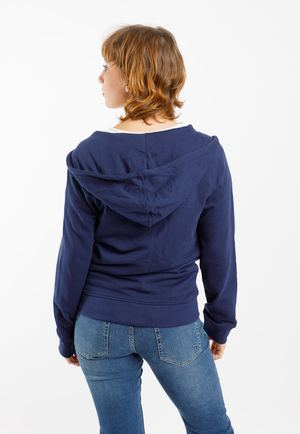 ZITA | Sustainable women's zip hoodie made from organic cotton 