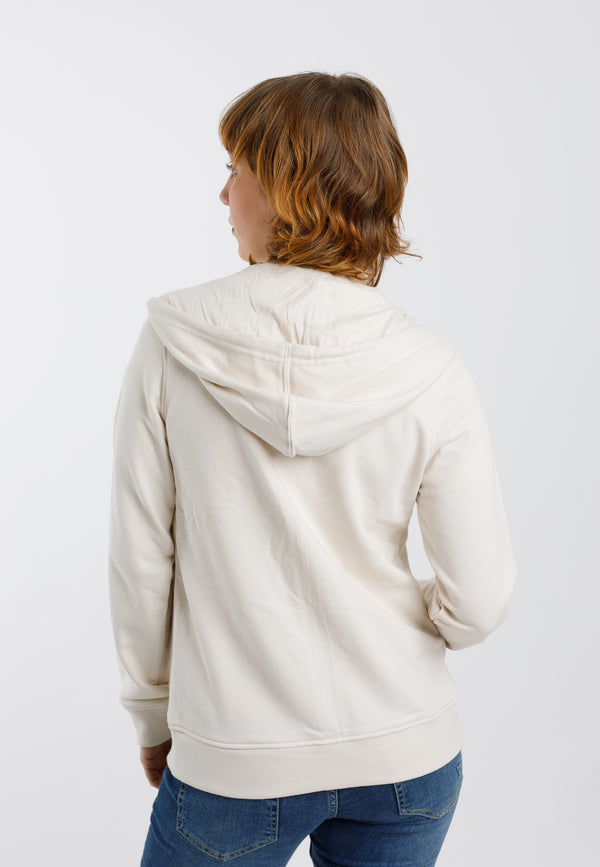 ZITA | Sustainable women's zip hoodie made from organic cotton 