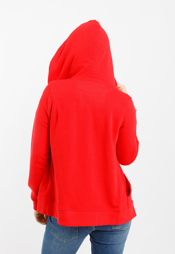 ZITA | Sustainable women's zip hoodie made from organic cotton 