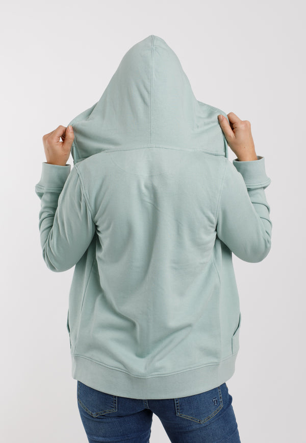 ZITA | Sustainable women's zip hoodie made from organic cotton 