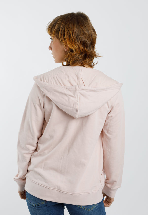 ZITA | Sustainable women's zip hoodie made from organic cotton 